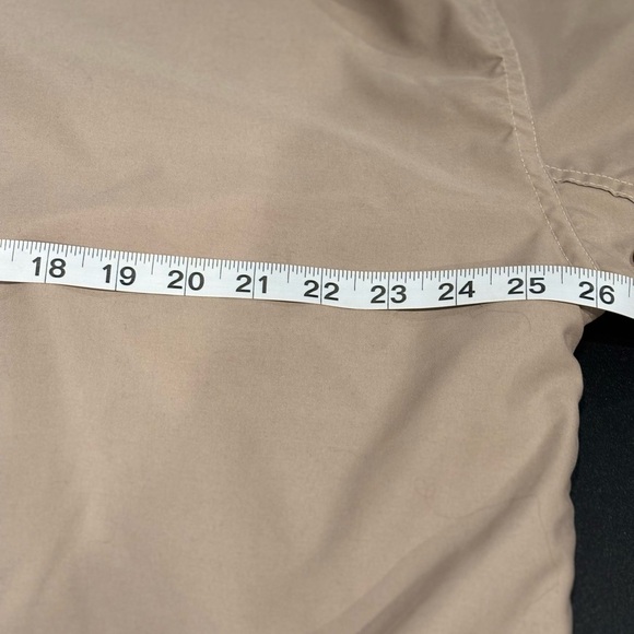 CAMP DAVID FINEST CLOTHING MENS TAN PULL OVER LIGHT WEIGHT JACKET LARGE LOGO - Picture 11 of 16